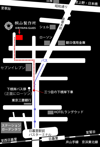 サンプル アクセスマップ